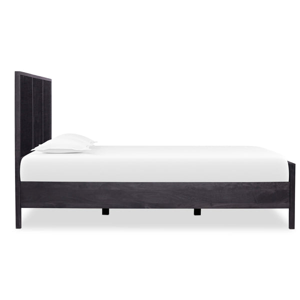Home Fashion Sydney Bed Black Wash W/Black Cane By Four Hands