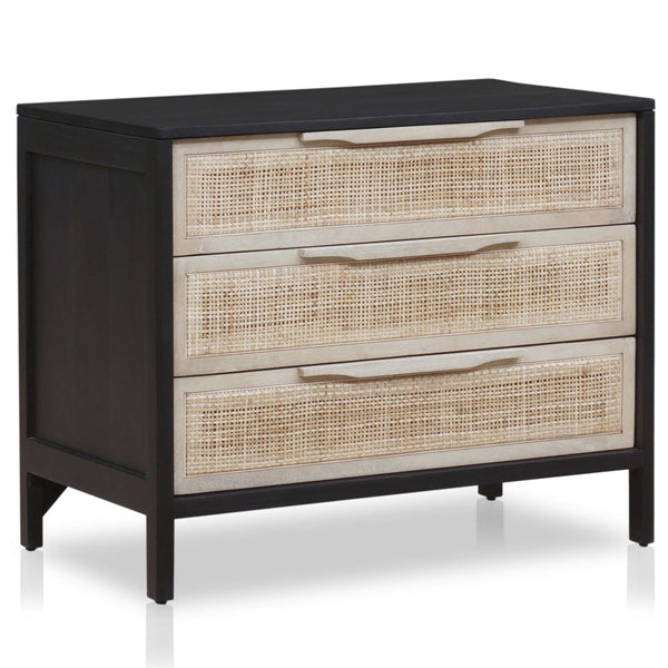 home fashion Sydney Large Nightstand Black Wash by Four Hands