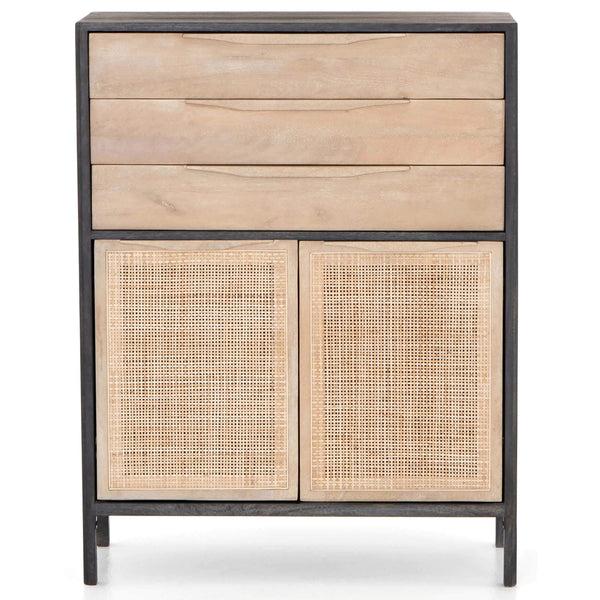 Home Fashion Sydney Tall Dresser Black Wash By Four Hands