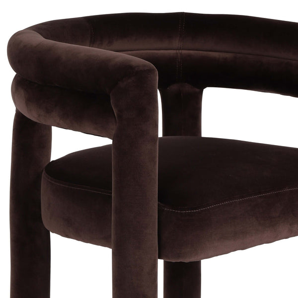 Home Fashion Tacova Bar & Counter Stool Surrey Cocoa By Four Hands