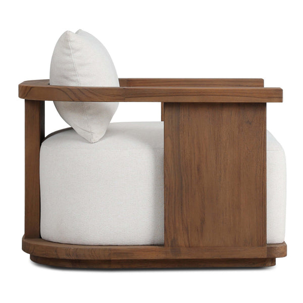 Home Fashion Tahana Outdoor Swivel Chair Alessi Linen By Four Hands