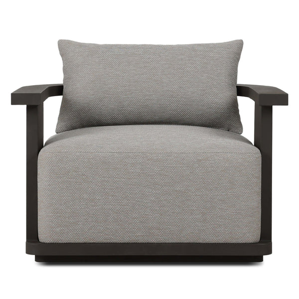 Home Fashion Tahana Outdoor Swivel Chair Casa Grey By Four Hands
