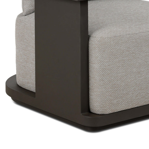 Home Fashion Tahana Outdoor Swivel Chair Casa Grey By Four Hands