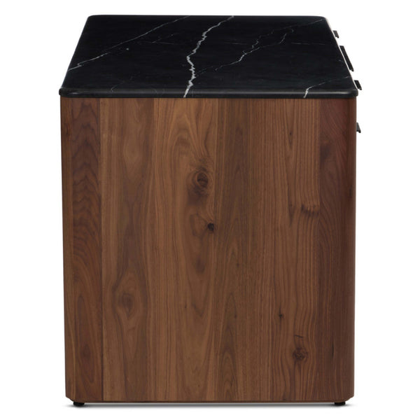 Home Fashion Tatum Desk Walnut Natural By Four Hands