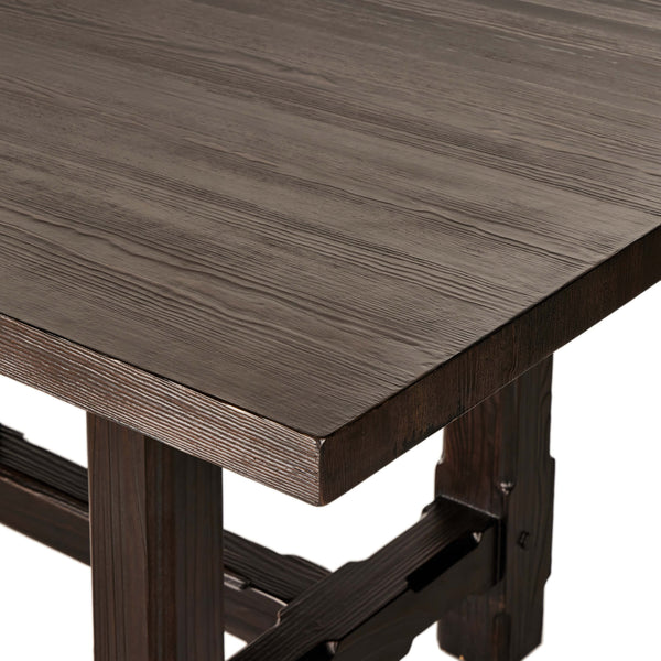 Home Fashion The Arch Dining Table Medium Brown By Four Hands