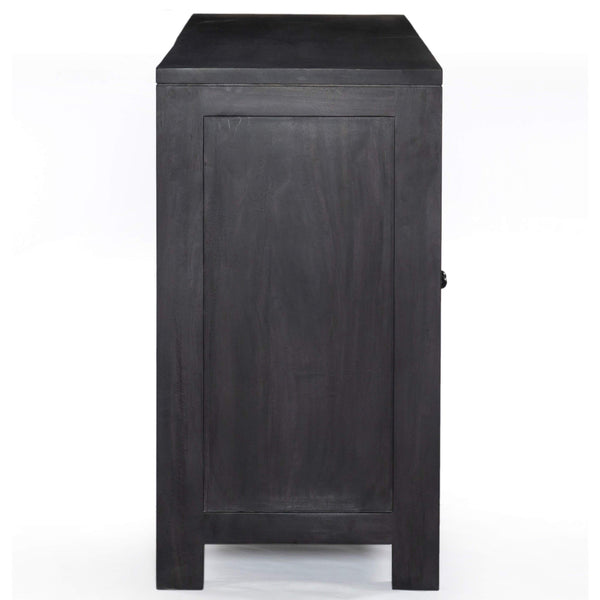 Home Fashion Tilda 4 Door Sideboard Black Wash By Four Hands