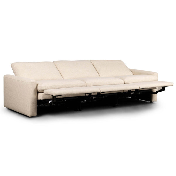 Home Fashion Tillery 3 Piece Power Recliner Sectional Antigo Natural By Four Hands