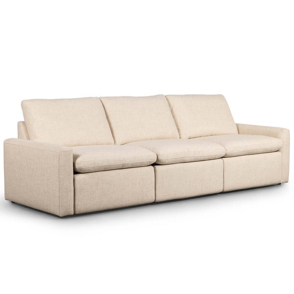 Home Fashion Tillery Power Recliner Sofa Antigo Natural By Four Hands