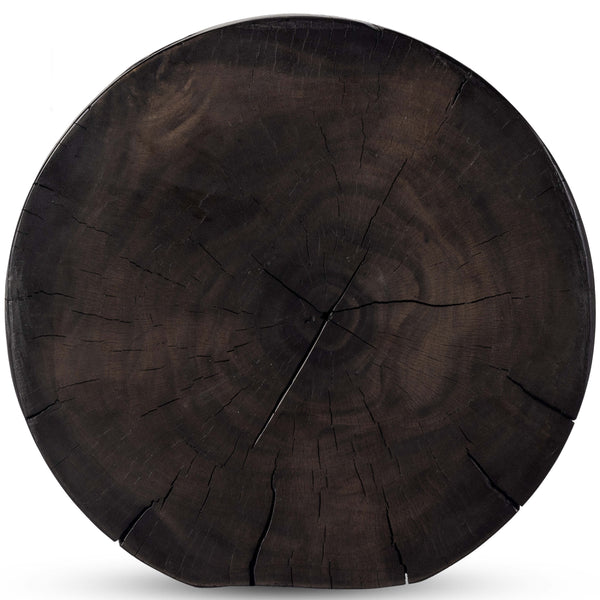 Home Fashion Tino End Table Rubbed Black By Four Hands