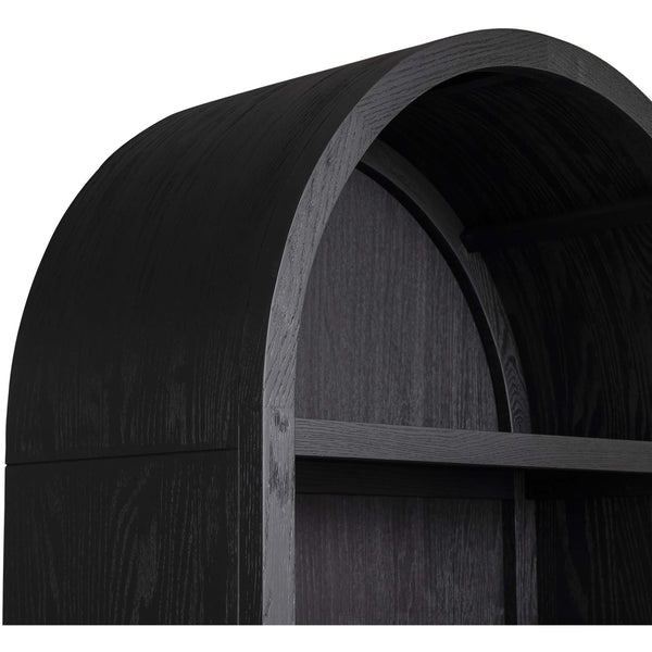 Home Fashion Tolle Bookcase Matte Black By Four Hands