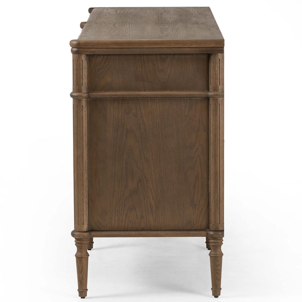 Home Fashion Toulouse 6 Drawer Dresser Toasted Oak By Four Hands