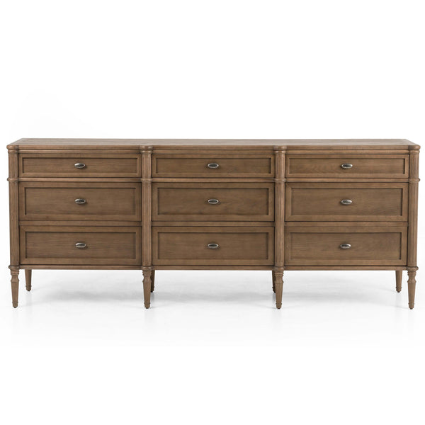 Home Fashion Toulouse 9 Drawer Dresser Toasted Oak By Four Hands