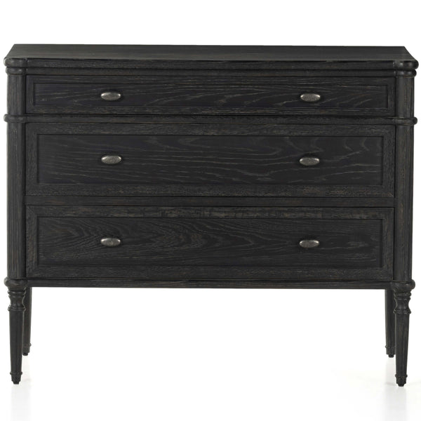 Home Fashion Toulouse Chest Distressed Black By Four Hands