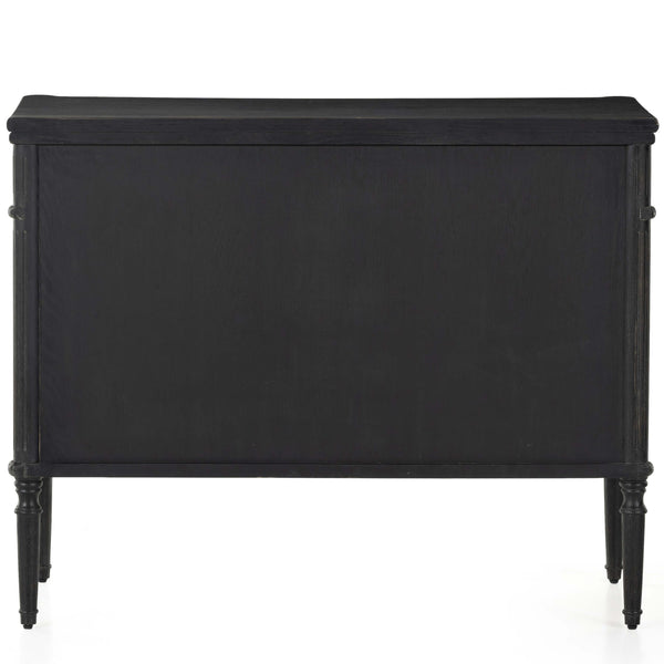 Home Fashion Toulouse Chest Distressed Black By Four Hands