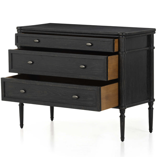 Home Fashion Toulouse Chest Distressed Black By Four Hands