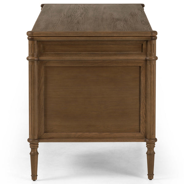 Home Fashion Toulouse Executive Desk Toasted Oak By Four Hands