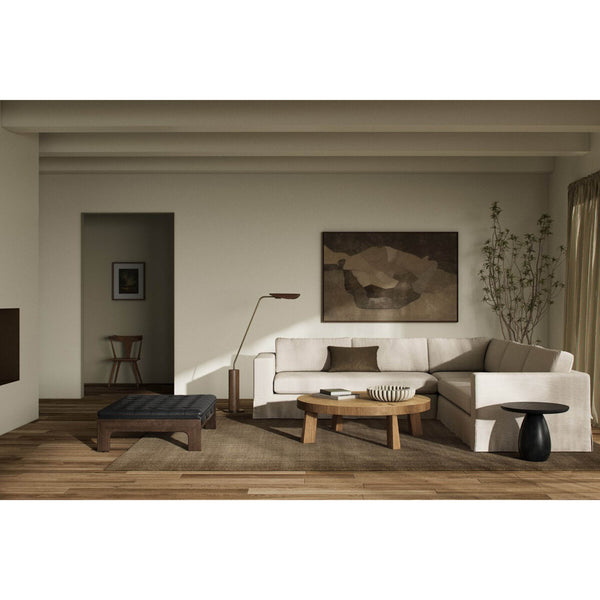 Home Fashion Tovana 3 Piece Sectional Nomad Snow By Four Hands