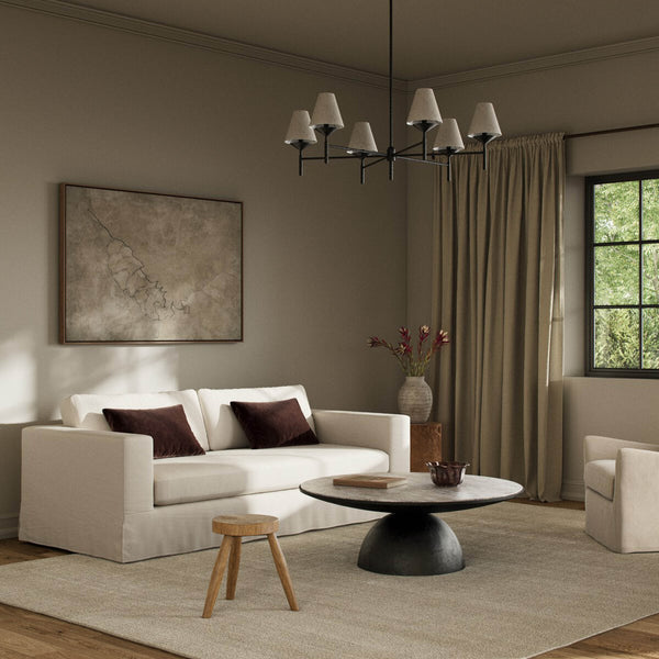 Home Fashion Tovana Sofa Nomad Marshmallow By Four Hands