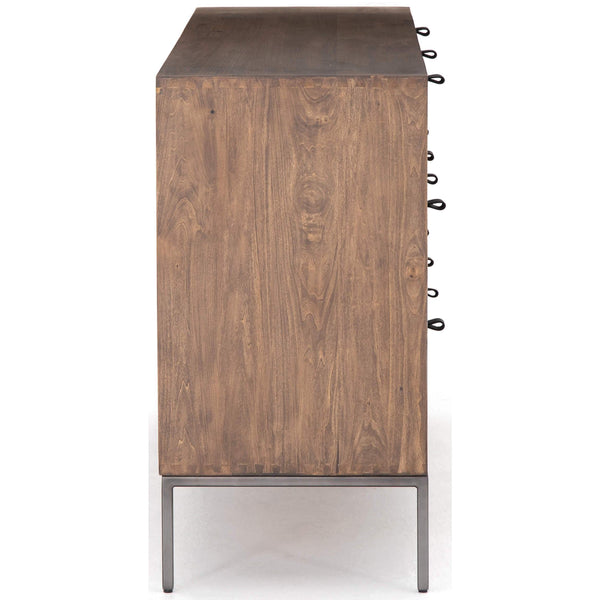 Home Fashion Trey 7 Drawer Dresser Auburn By Four Hands