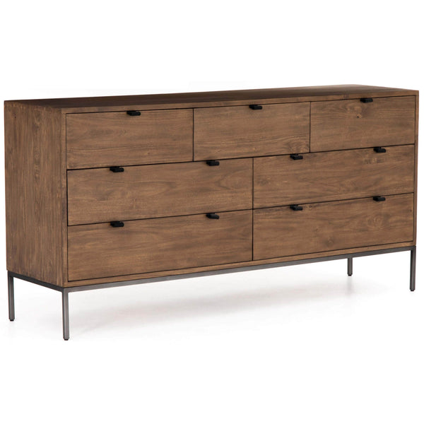 home fashion Trey 7 Drawer Dresser Auburn by Four Hands