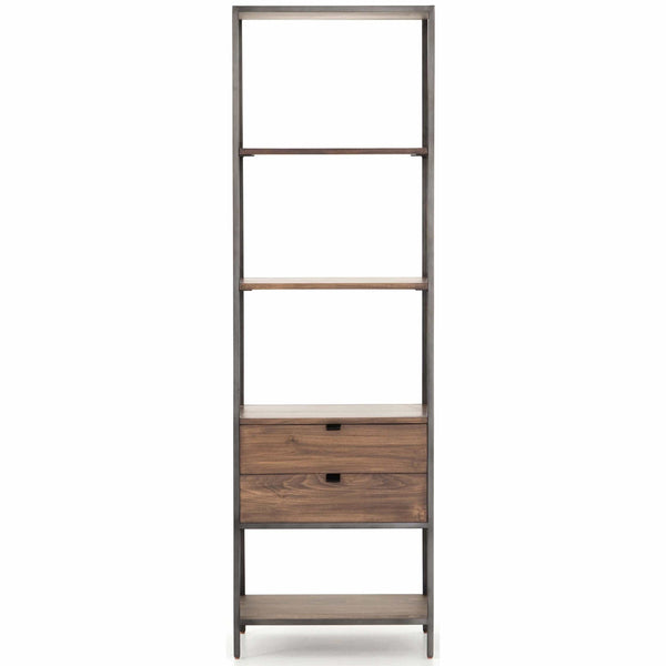 Home Fashion Trey Bookshelf Auburn Poplar By Four Hands
