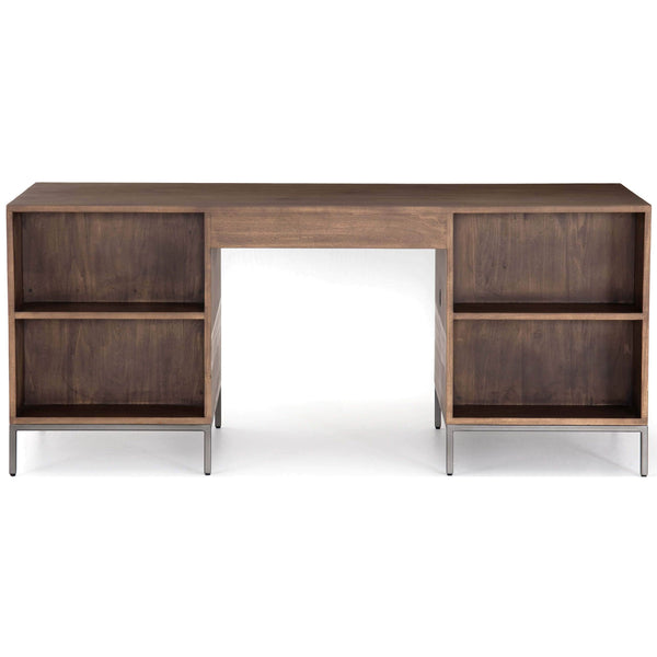 Home Fashion Trey Executive Desk Auburn By Four Hands