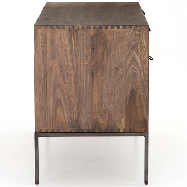 Home Fashion Trey Modular Filing Credenza Auburn Poplar By Four Hands