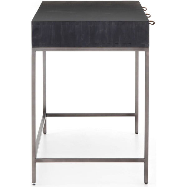 Home Fashion Trey Modular Writing Desk Black Poplar By Four Hands