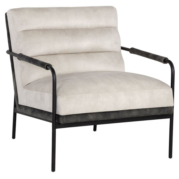 home fashion Tristen Lounge Lounge Chair Nono Cream