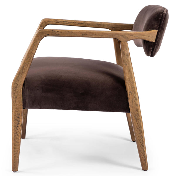 Home Fashion Tyler Chair Surrey Cocoa By Four Hands