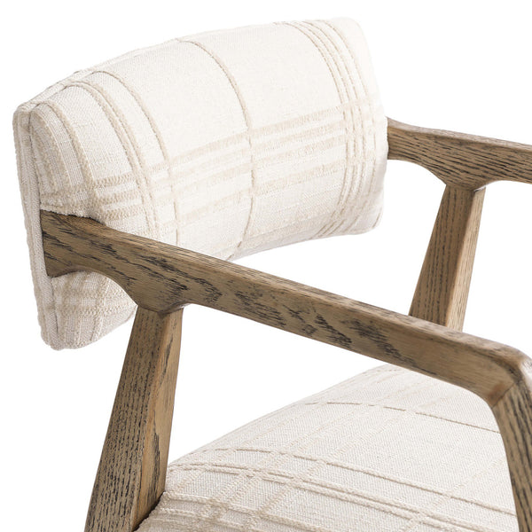 Home Fashion Tyler Desk Chair Sheffield Ivory By Four Hands