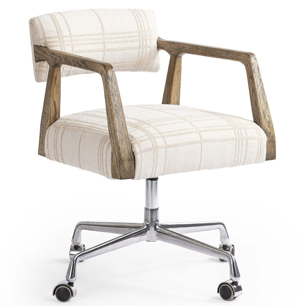 home fashion Tyler Desk Chair Sheffield Ivory by Four Hands