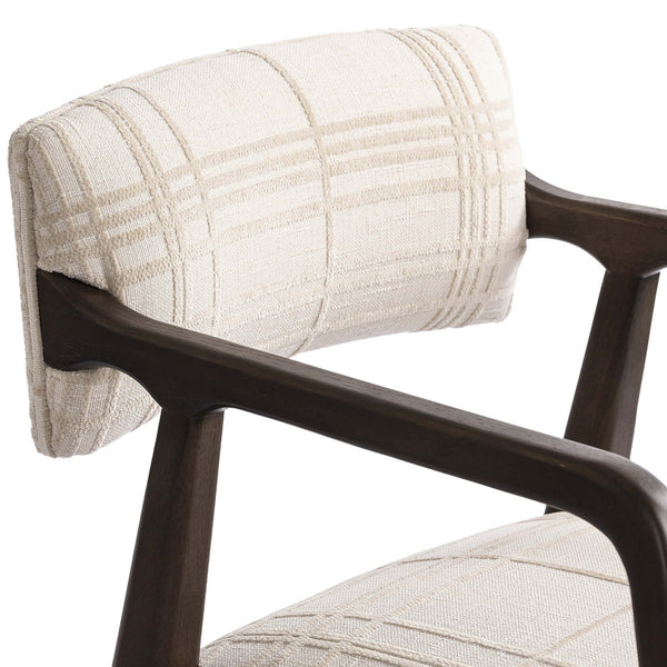 Home Fashion Tyler Dining Armchair Sheffield Ivory By Four Hands