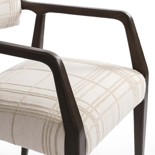 Home Fashion Tyler Dining Armchair Sheffield Ivory By Four Hands