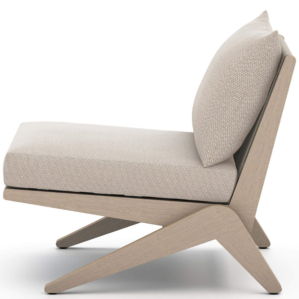 Home Fashion Virgil Outdoor Chair Faye Sand/Washed Brown By Four Hands