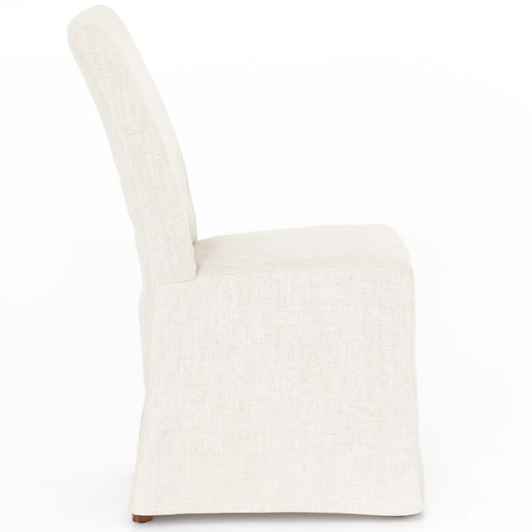 Home Fashion Vista Slipcovered Dining Chair Savile Flax Set Of 2 By Four Hands