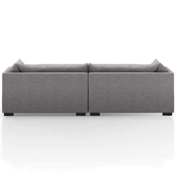 Home Fashion Westwood 102" Double Chaise Valley Silver Moon By Four Hands