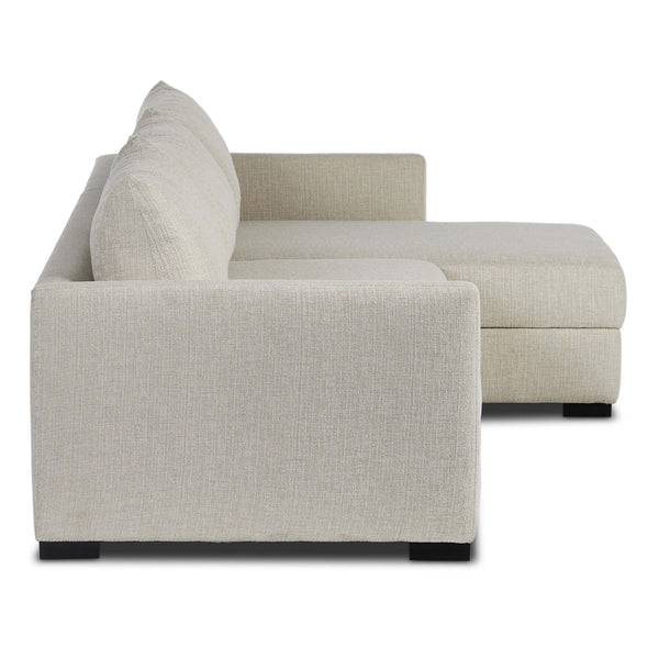 Home Fashion Wickham Right Chaise Sleeper Sectional W/Storage Alameda Snow By Four Hands