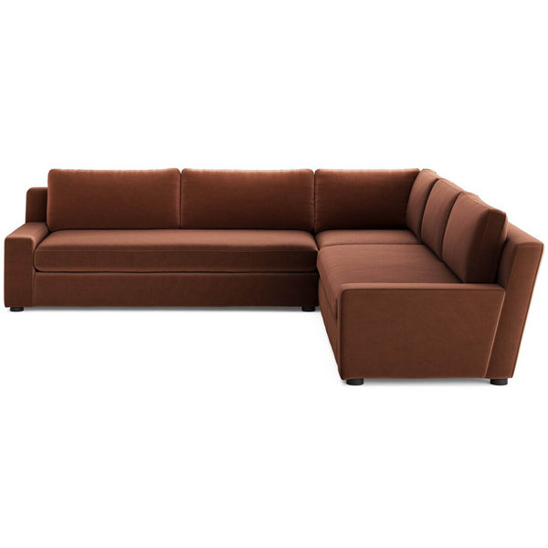 home fashion Yelena 3 Piece Sectional Surrey Auburn by Four Hands