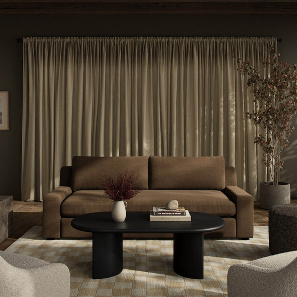 Home Fashion Yelena Sofa Nomad Mushroom By Four Hands