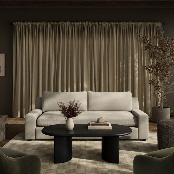 Home Fashion Yelena Sofa Savoy Parchment By Four Hands