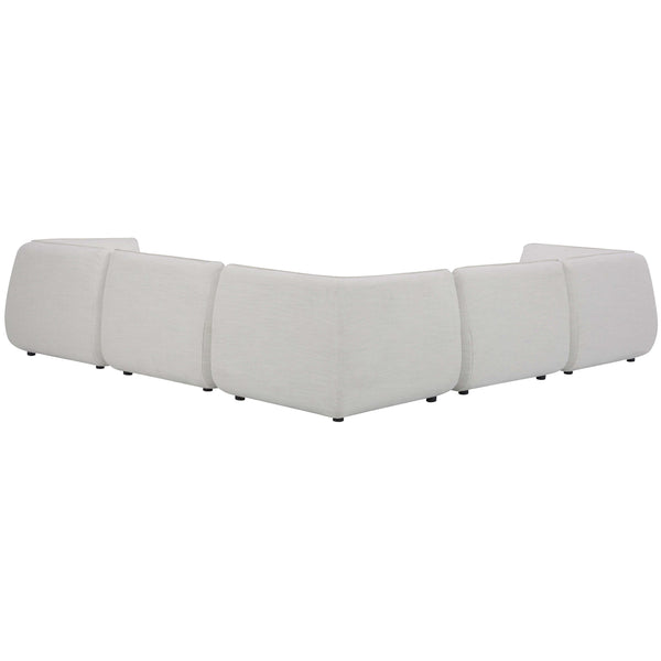 Home Fashion Zeppelin Classic L Modular Sectional White
