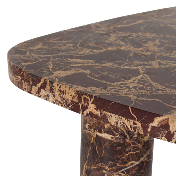 Home Fashion Zion Small Coffee Table Merlot By Four Hands