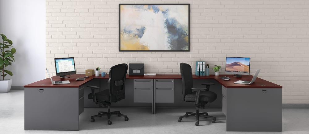 Hon Company 38000 Series Column Component Breadcrumb Home Desks 38000 Series Request A Quote America's Best-Selling Desk HON’s Popular 38000 Series Features A High-pressure Laminate Top With Useful Details Like Cord-managem