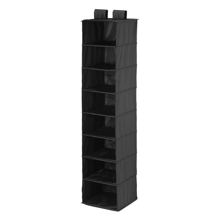 Honey Can Do Black 8-Shelf Hanging Closet Organizer