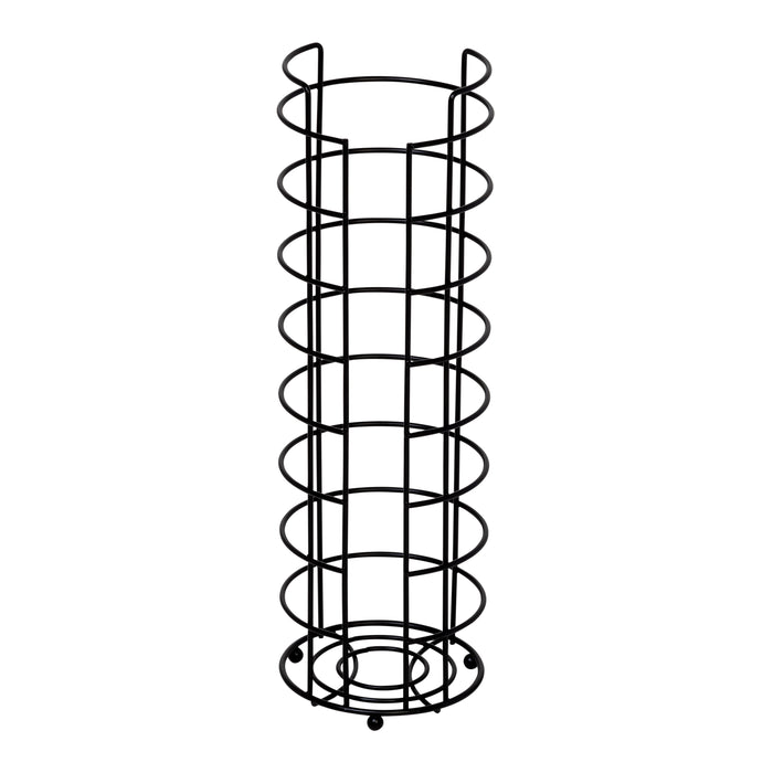 Honey Can Do Black Wire Freestanding 4 Roll Toilet Paper Holder