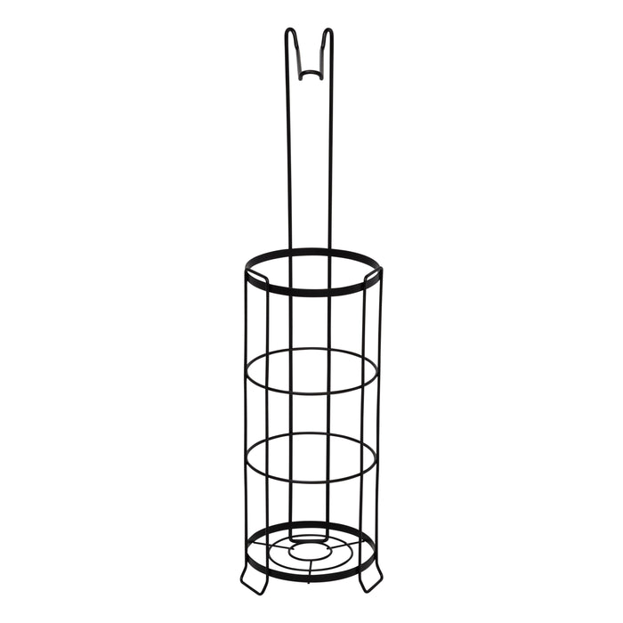 Honey Can Do Black Wire Freestanding Toilet Paper Holder And Dispenser