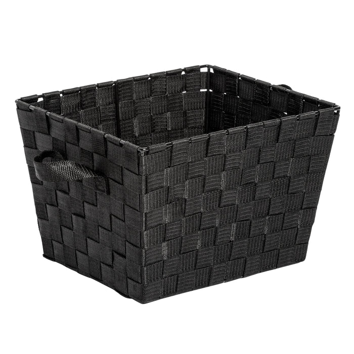 Honey Can Do Black Woven Storage Bins With Handles (2-Pack)