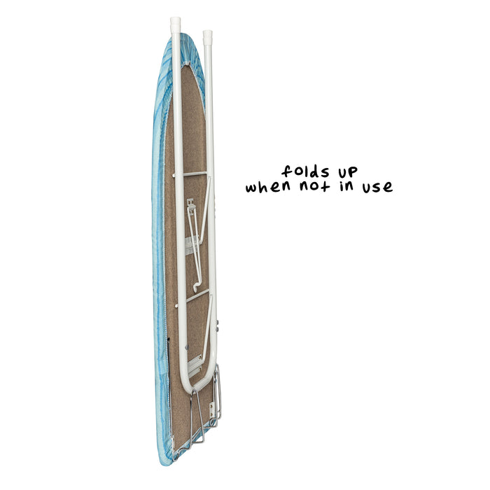 Honey Can Do Blue Small Tabletop Ironing Board With Iron Rest