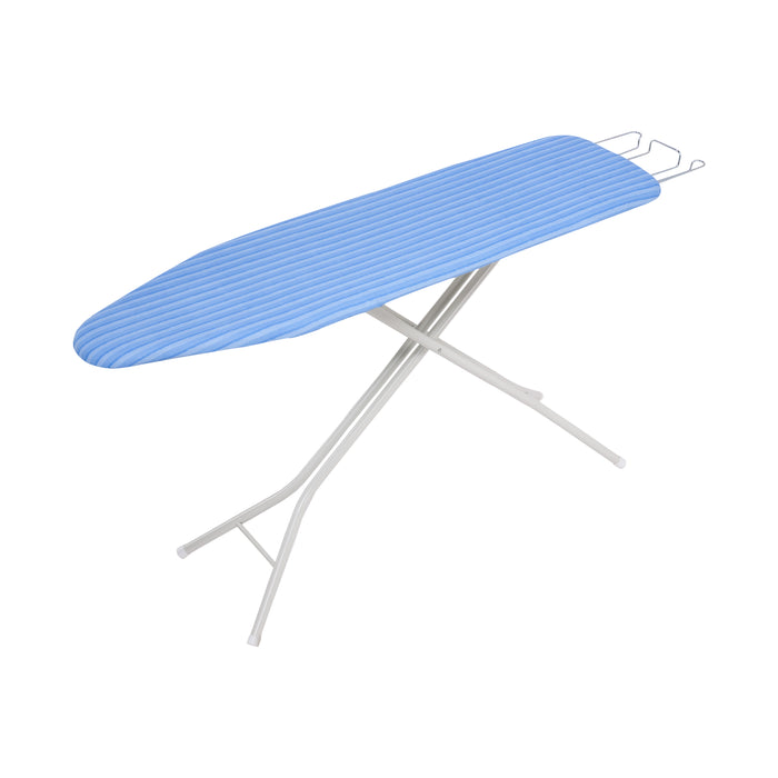 Honey Can Do Blue Stripe Adjustable Ironing Board With Retractable Iron Rest